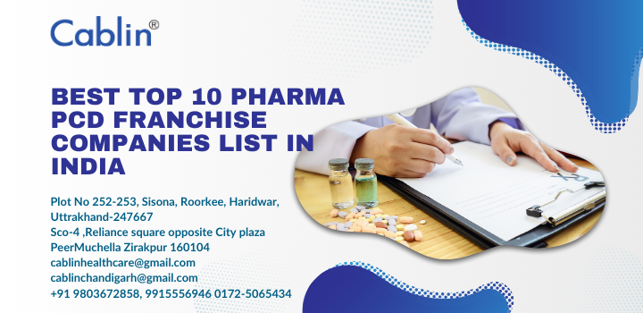 Best Top 10 Pharma PCD Franchise Companies List In India