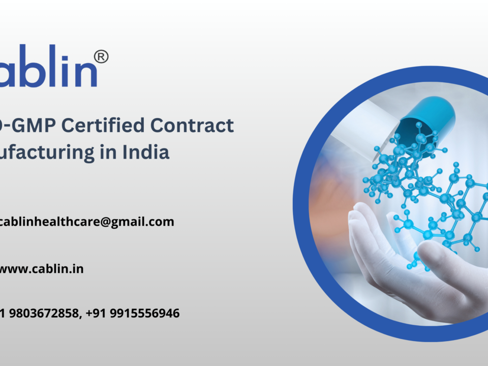 WHO-GMP Certified Contract Manufacturing in India