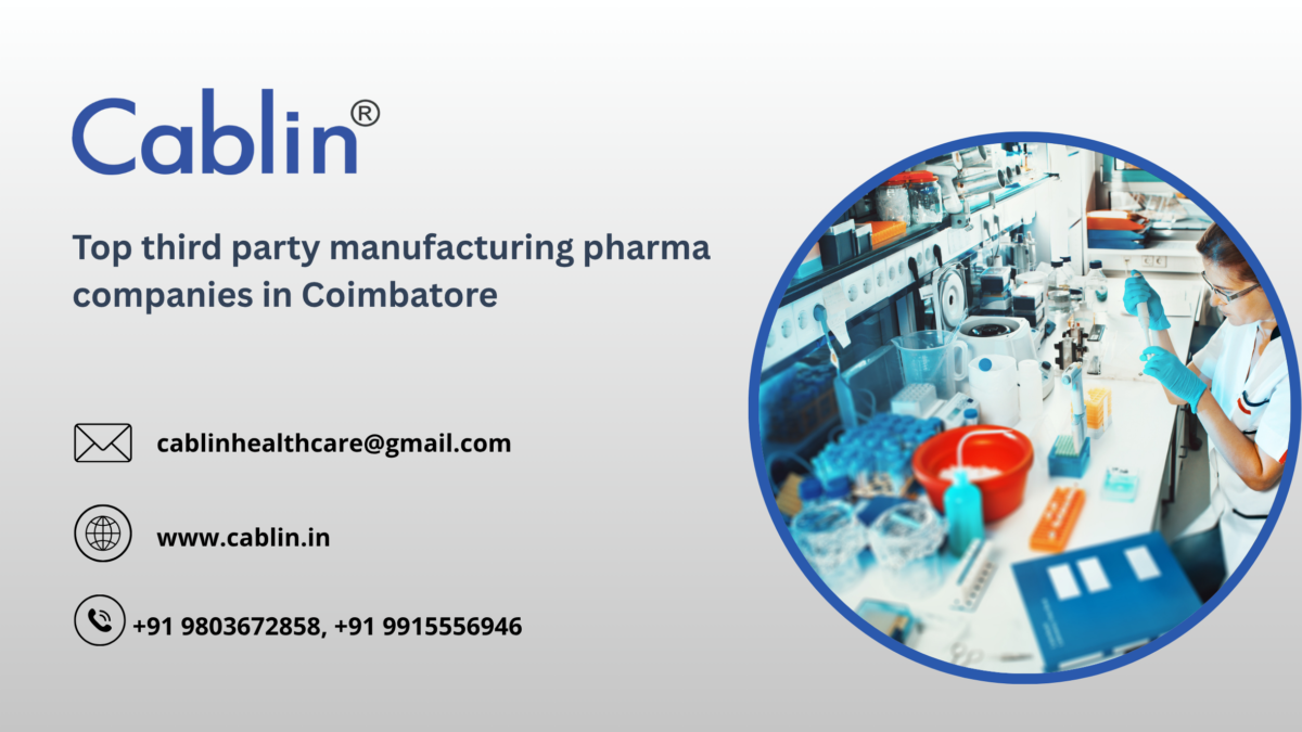 Top third party manufacturing pharma companies in Coimbatore