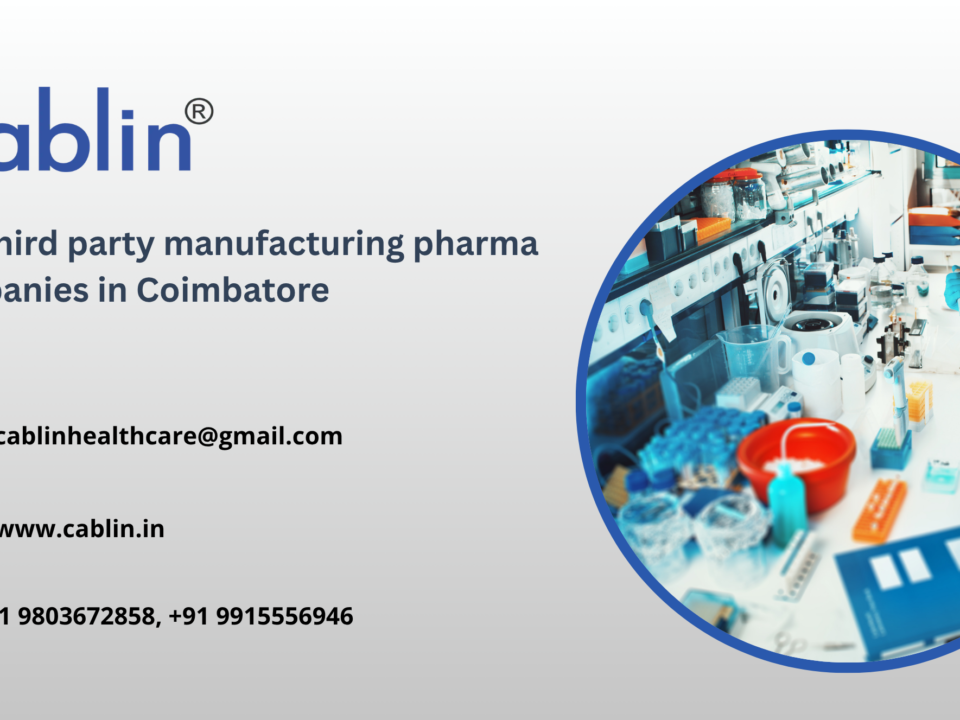 Top third party manufacturing pharma companies in Coimbatore